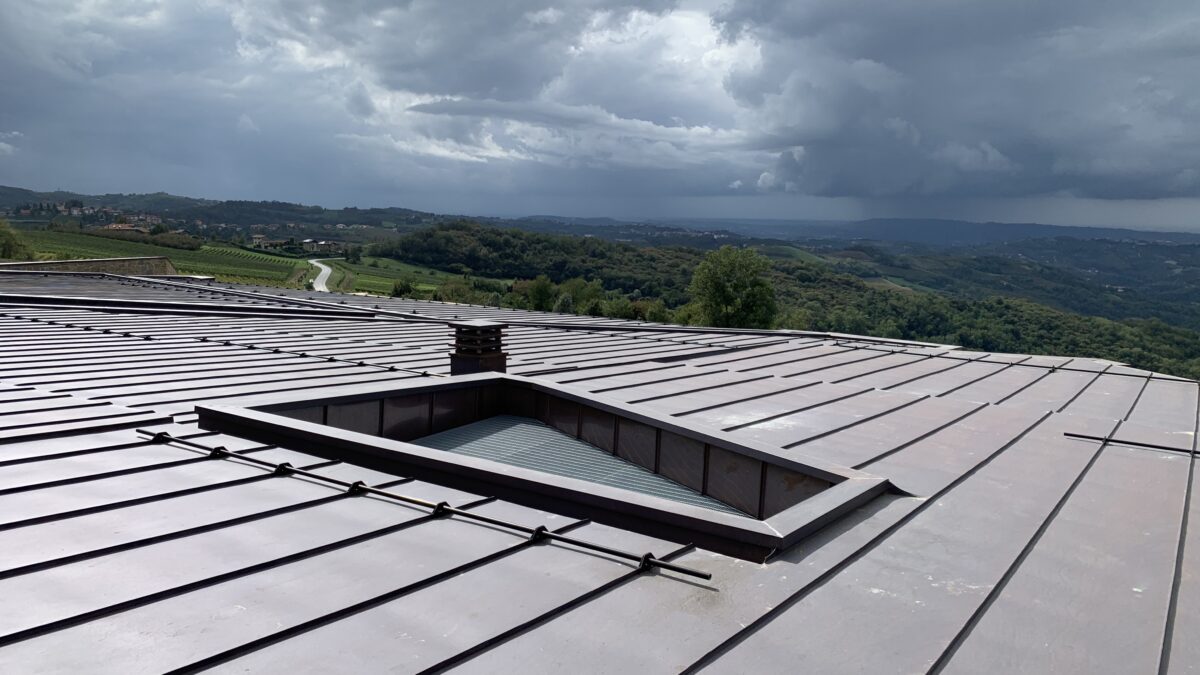 Copertura nelle Langhe