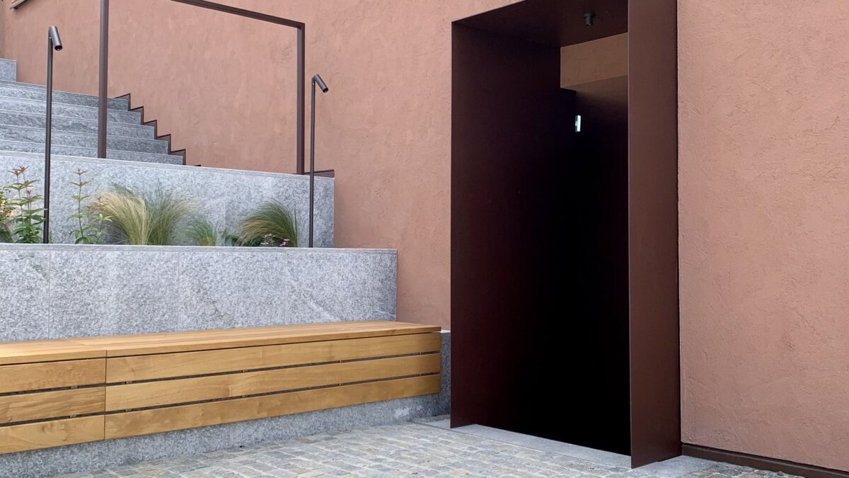 Portale di un resort