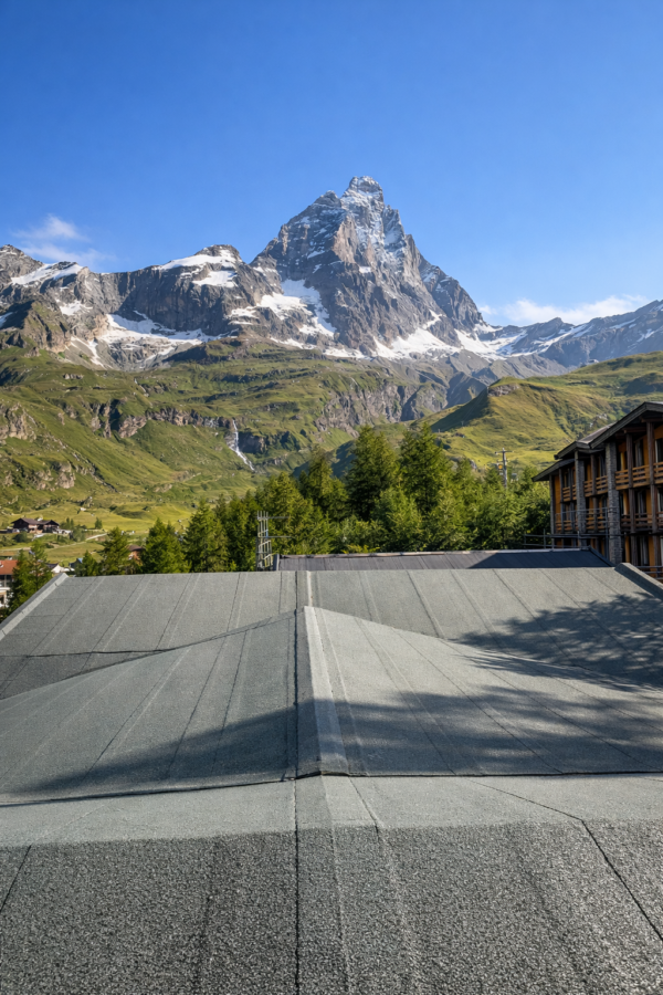 Impermeabilizzazione ai piedi delle Alpi